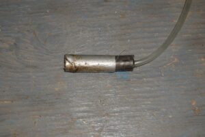 fitting on the end of the return line
