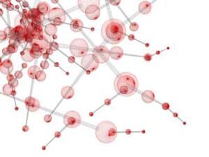 illustration of particles