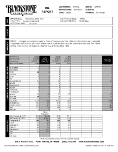 Brian's Civic oil report
