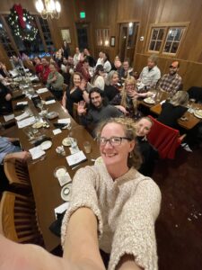 Blackstone Labs employees at our annual Christmas party