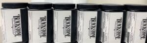 A row of 6 Blackstone sample kits
