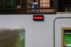 Recording sign
